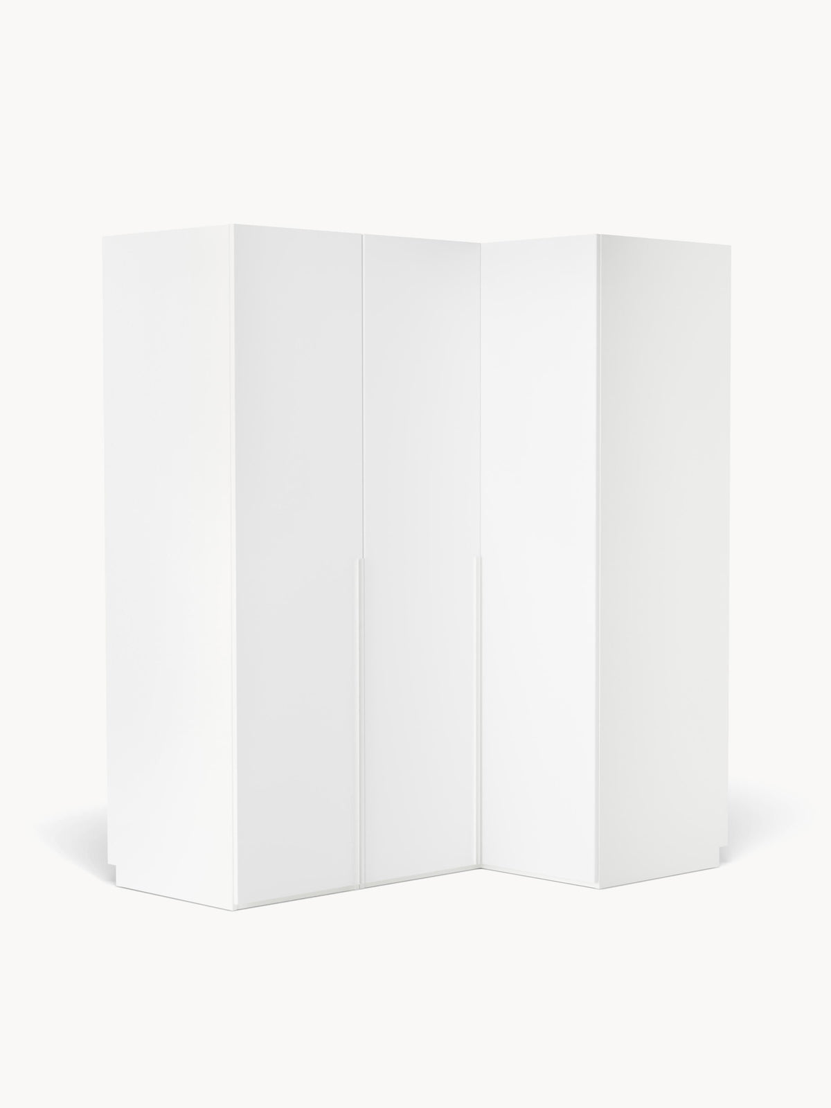 Leon Modular Corner Wardrobe in Various Sizes, 165 cm Wide