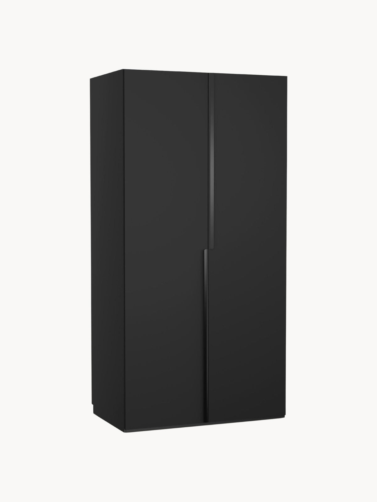Leon Modular Hinged-Door Wardrobe in Various Sizes, 100 cm Wide