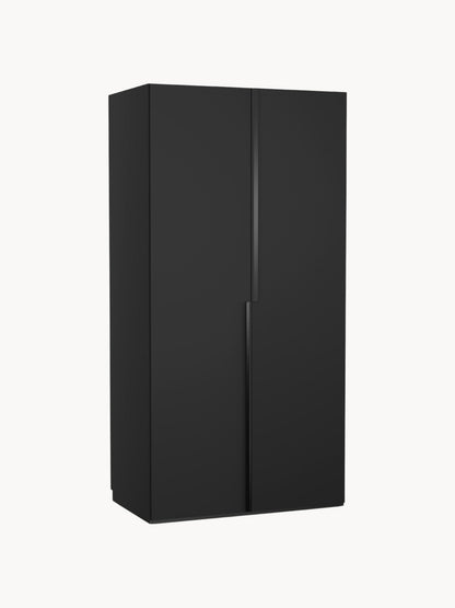 Leon Modular Hinged-Door Wardrobe in Various Sizes, 100 cm Wide