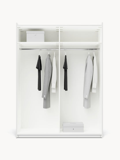 Leon Modular Sliding-Door Wardrobe in Various Sizes, 150 cm Wide