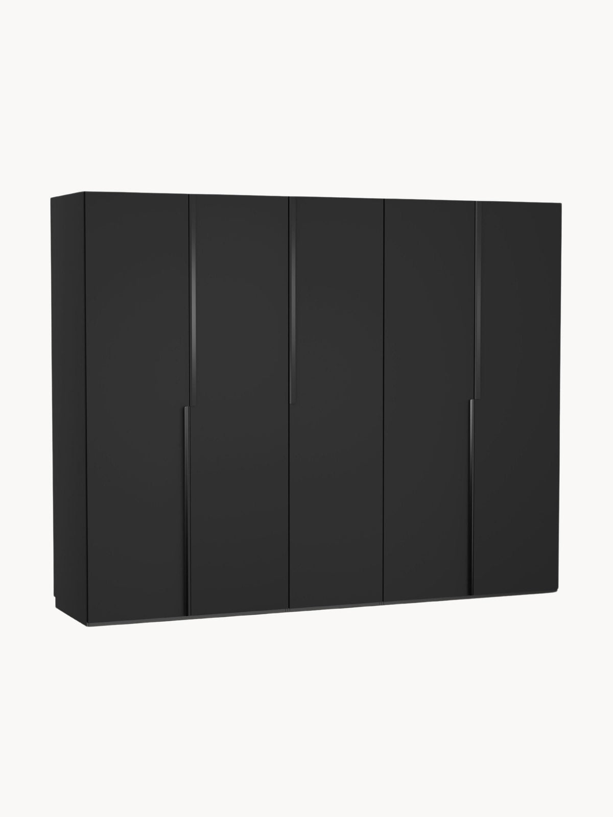 Leon Modular Wardrobe with Hinged Doors, in Various Sizes, 250 cm Wide