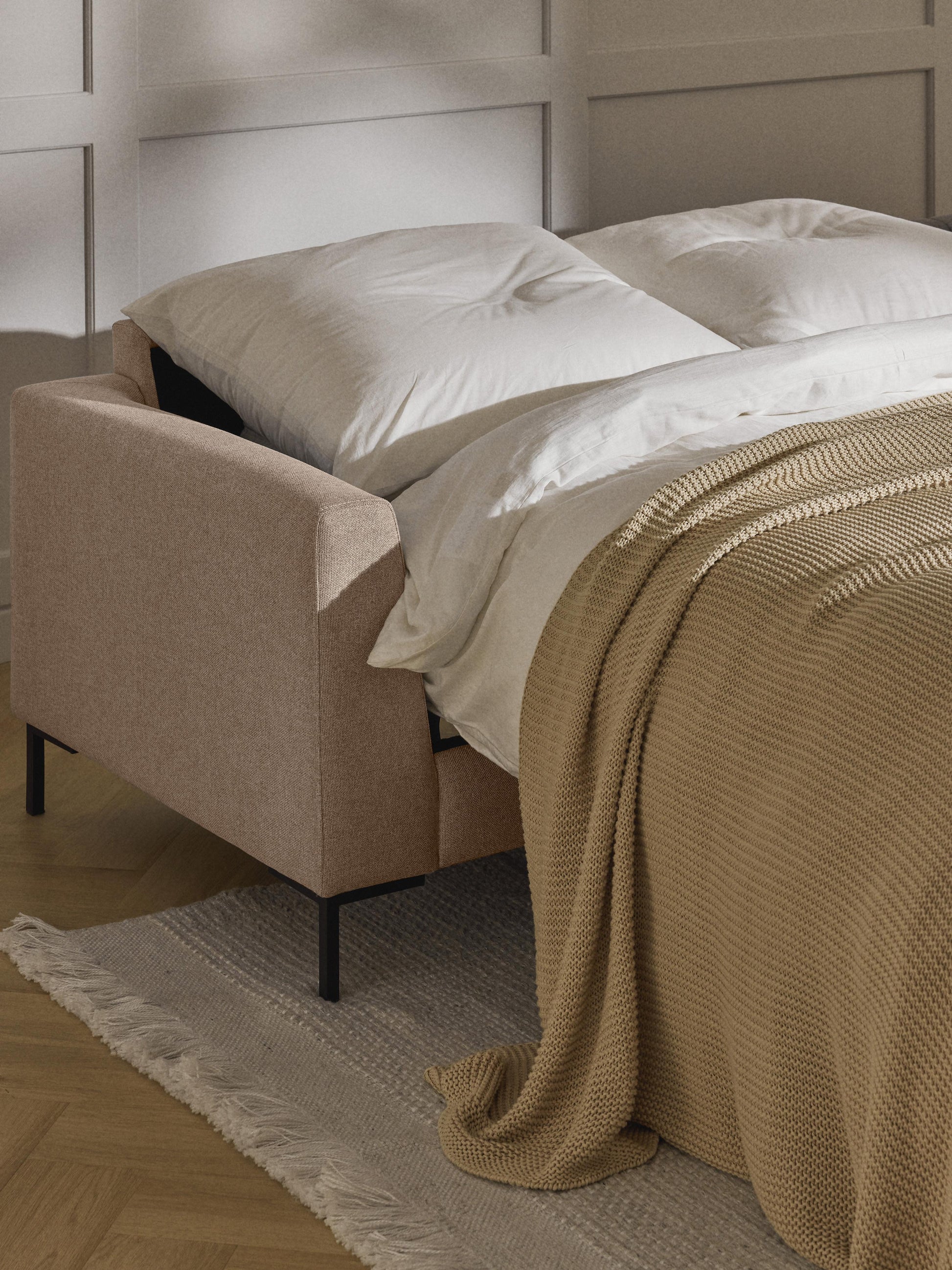 Luna Sofa Bed Including Mattress, 3-Seater