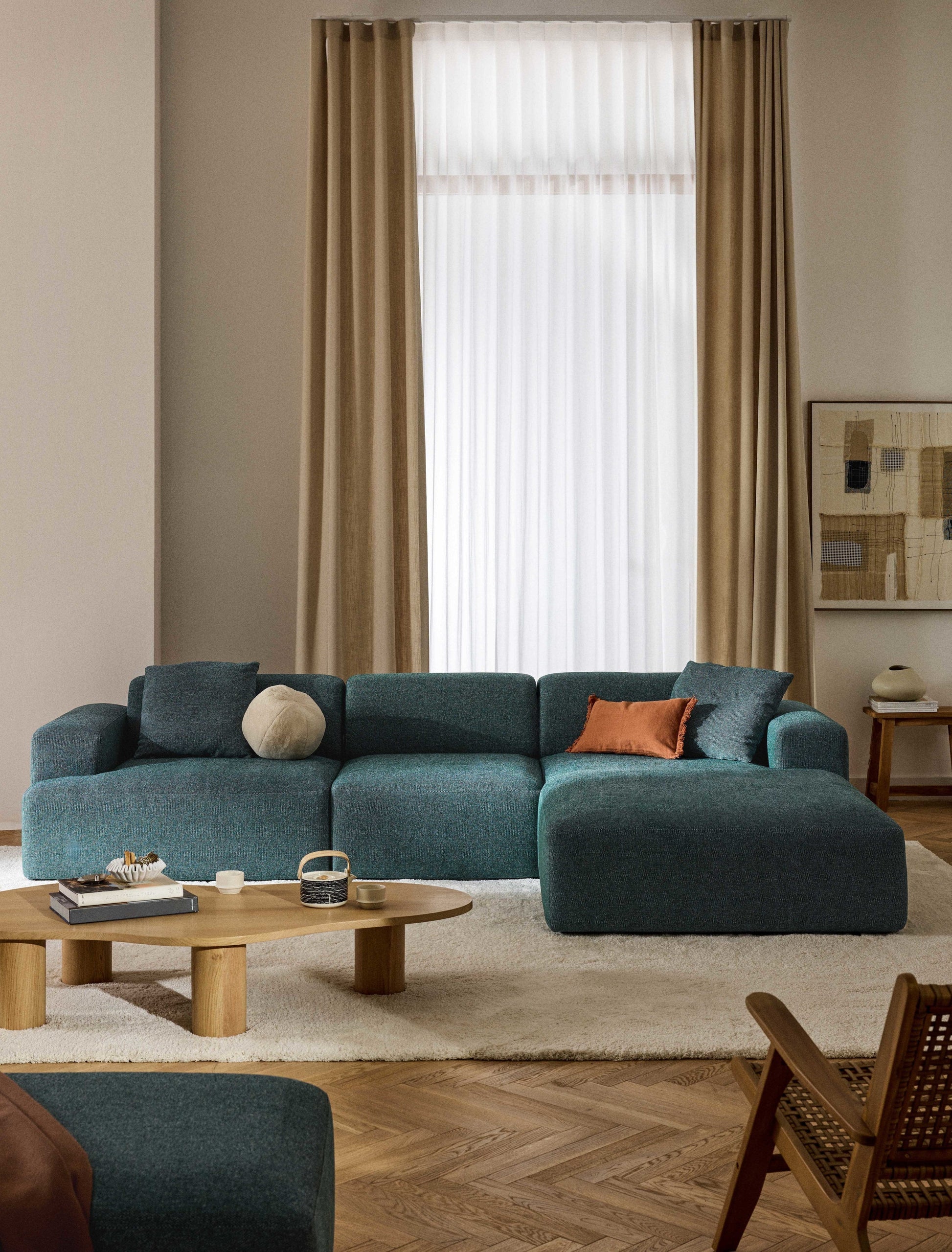 Melva 4-Seater Corner Couch