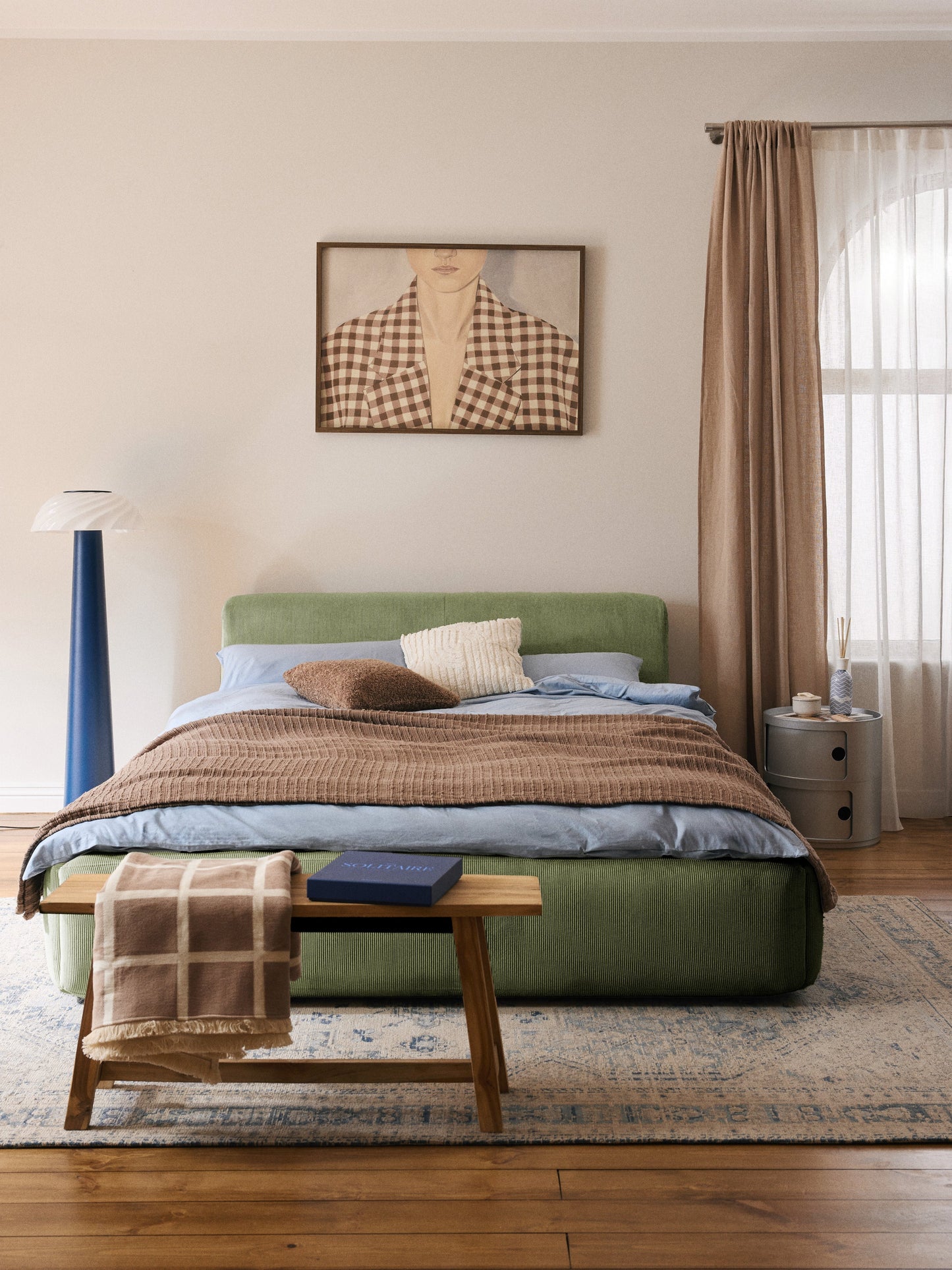 Melva Bed Frame (Upholstered)