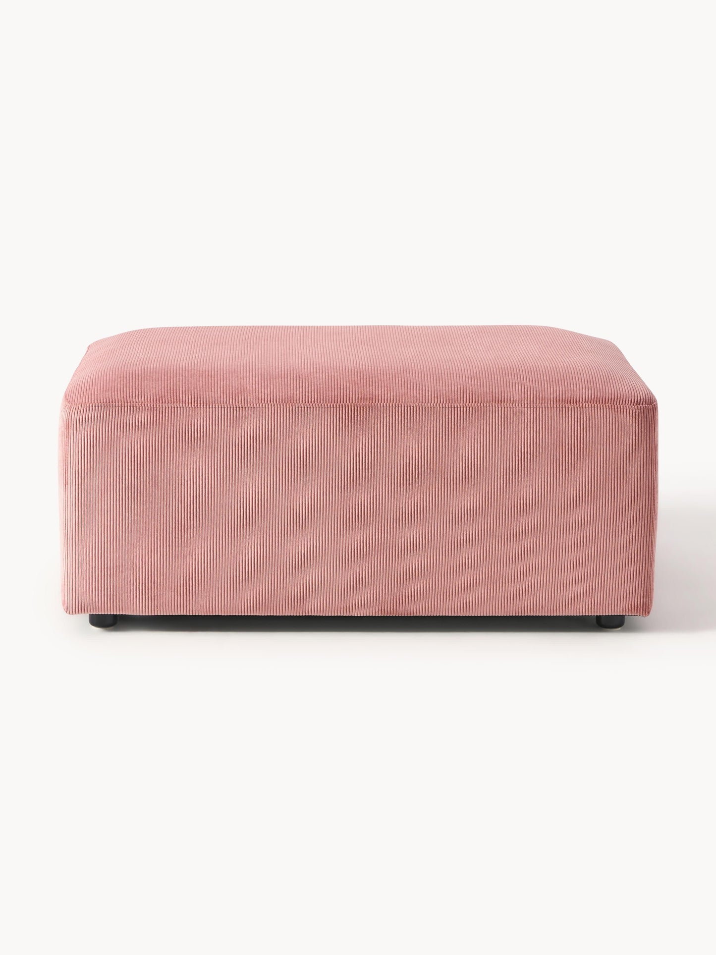 Melva Corduroy Stool, Dimensions W 99 x D 72 cm