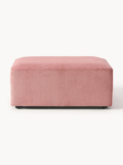 Melva Corduroy Stool, Dimensions W 99 x D 72 cm