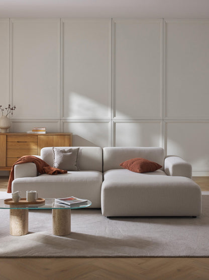 Melva Corner Couch, 3-Seater
