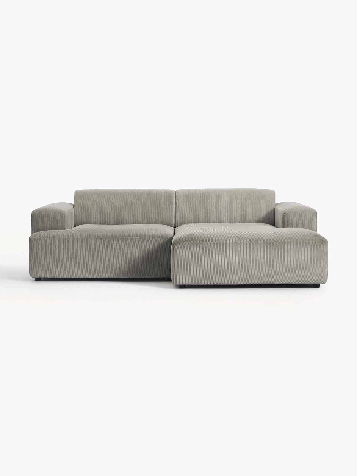 Melva Corner Sofa in Corduroy (3-Seater)