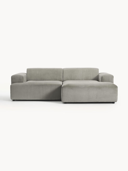 Melva Corner Sofa in Corduroy (3-Seater)