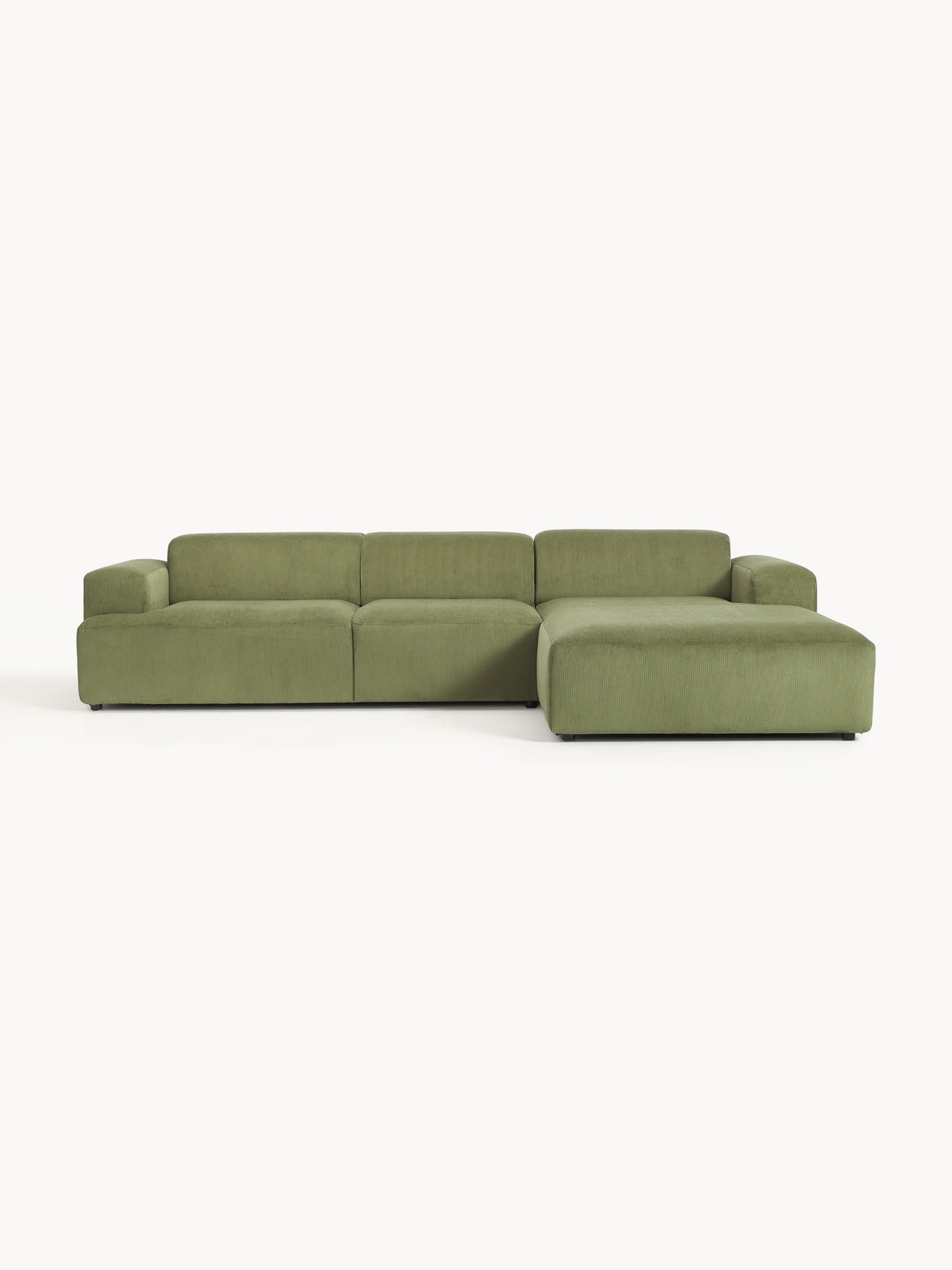 Melva Corner Sofa in Corduroy (4-Seater)