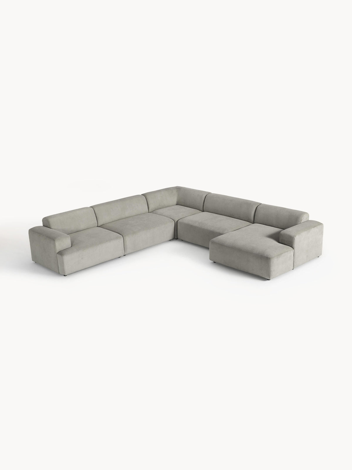 Melva Corner Sofa in Corduroy, XL