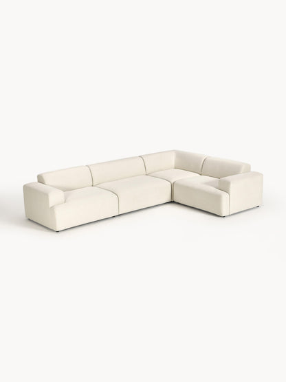 Melva Large Corner Couch, 4-Seater