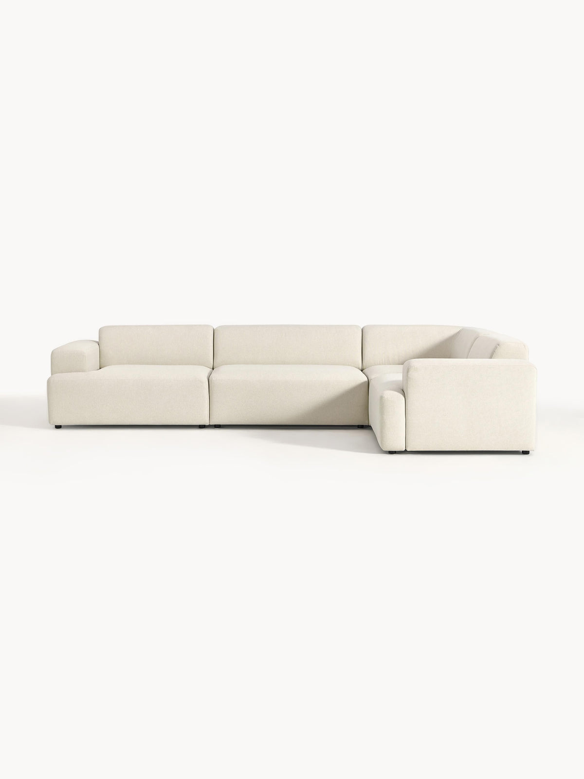 Melva Large Corner Couch, 4-Seater