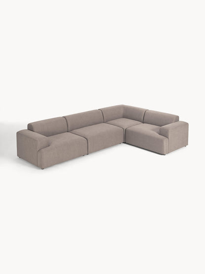 Melva Large Corner Couch, 4-Seater