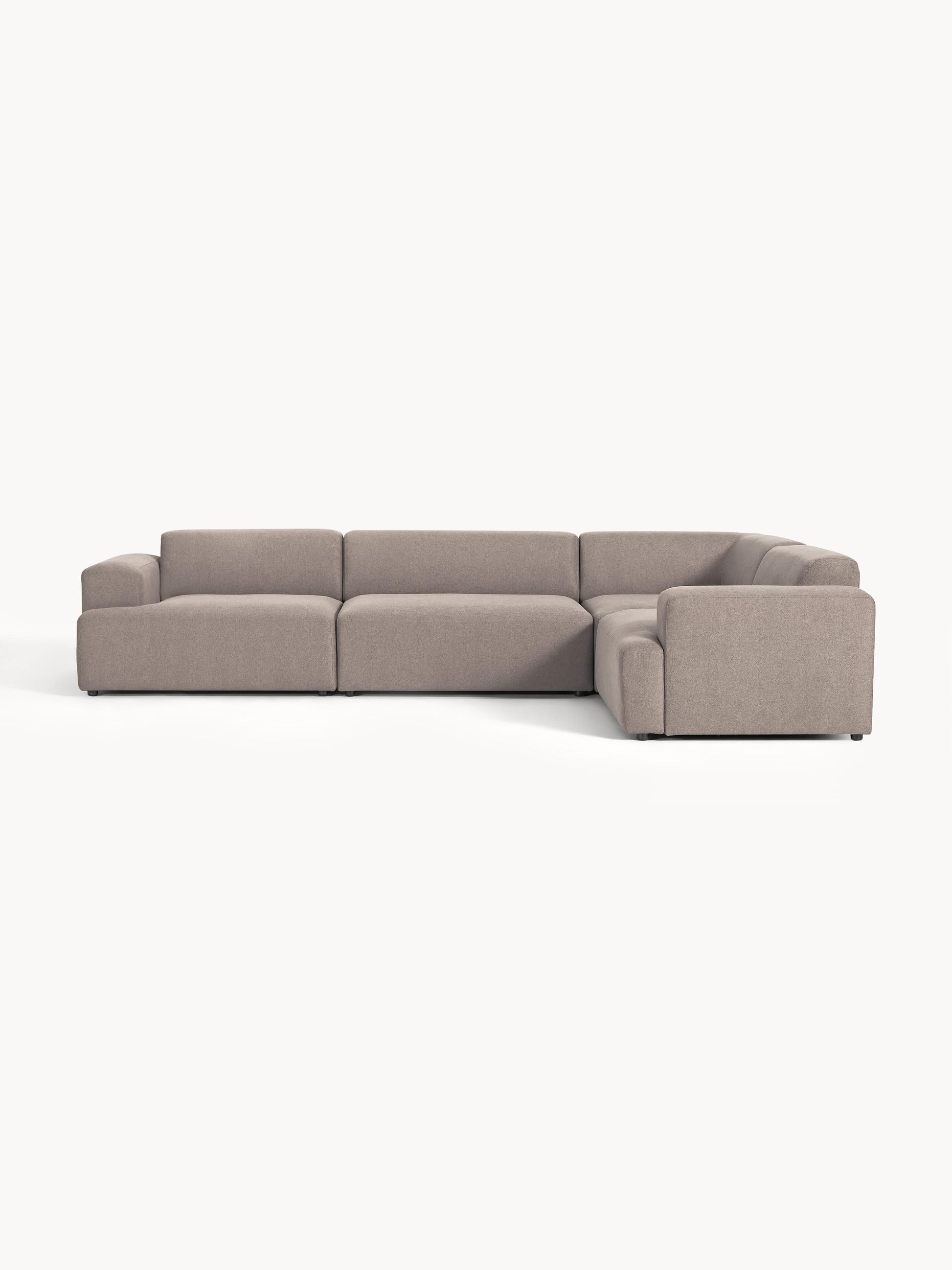 Melva Large Corner Couch, 4-Seater