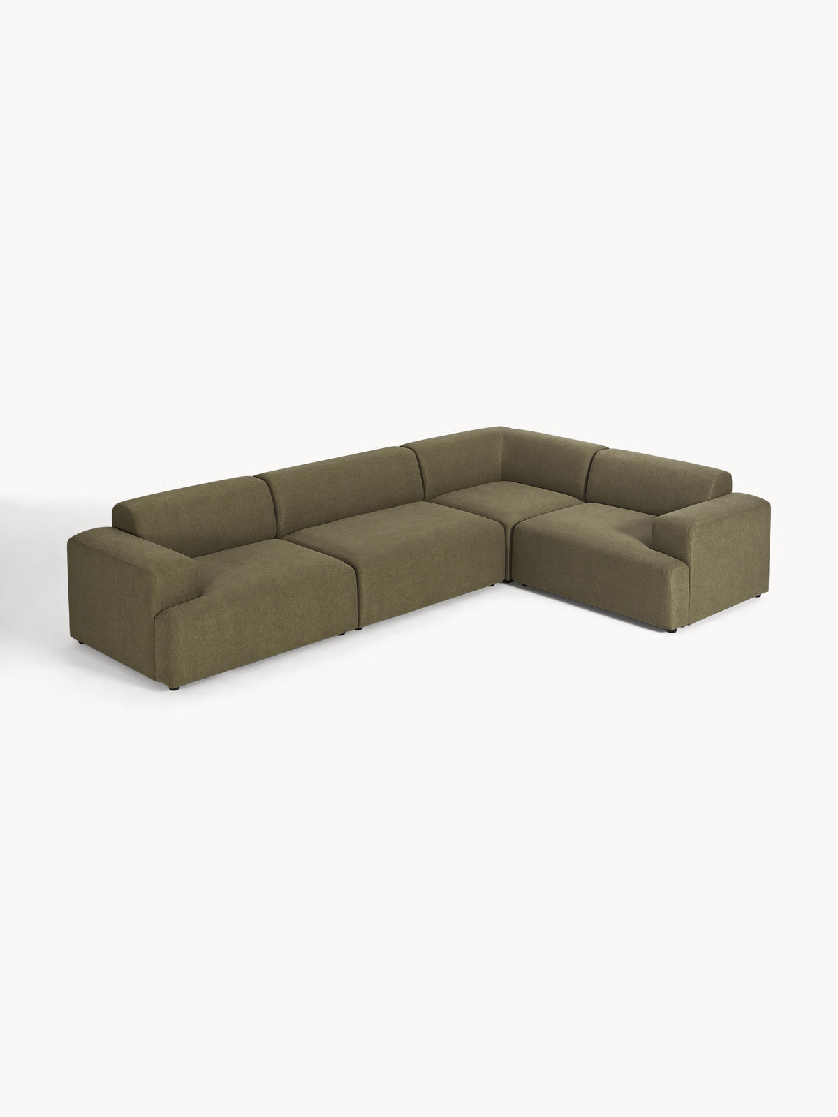Melva Large Corner Couch, 4-Seater