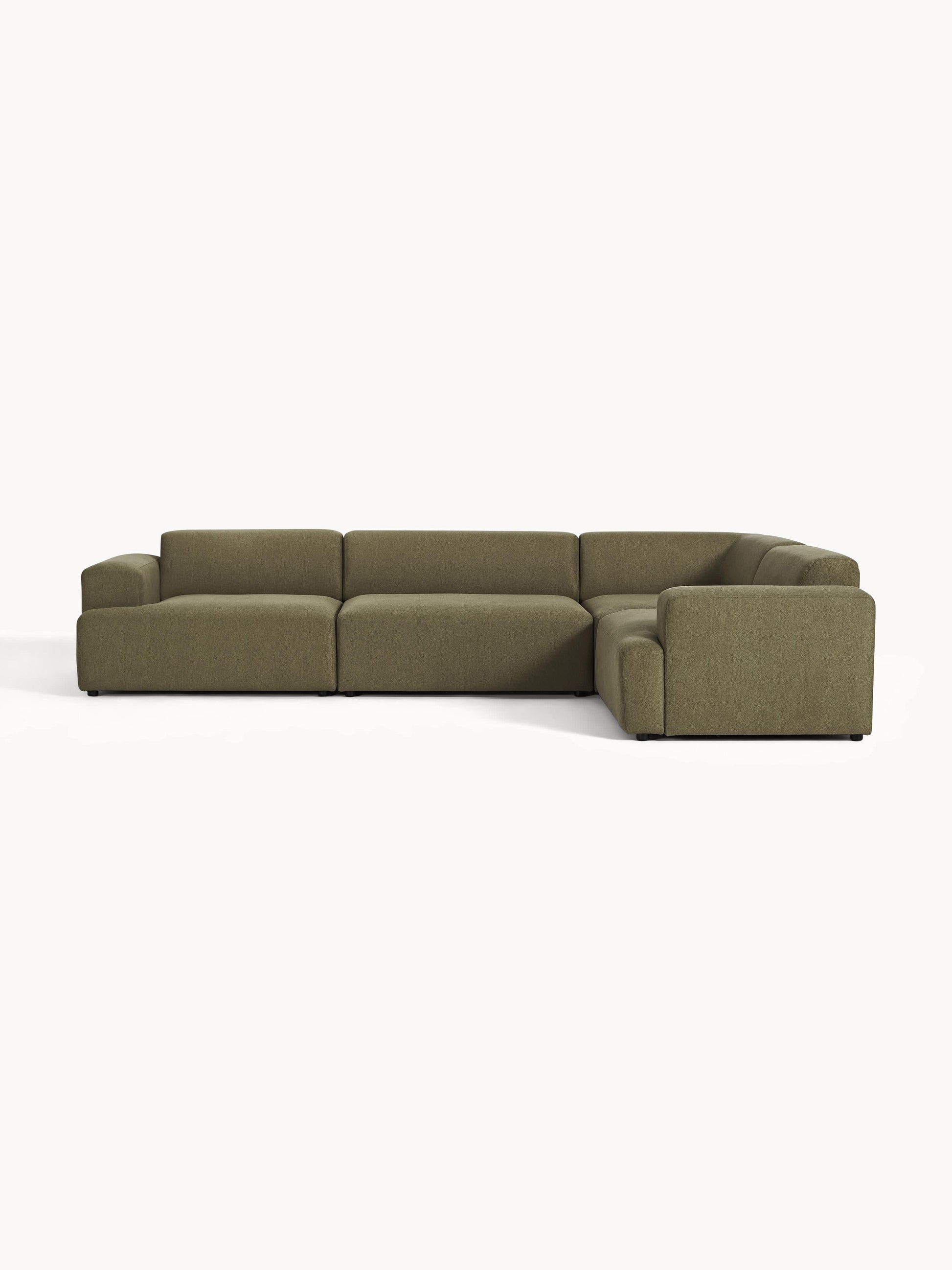 Melva Large Corner Couch, 4-Seater