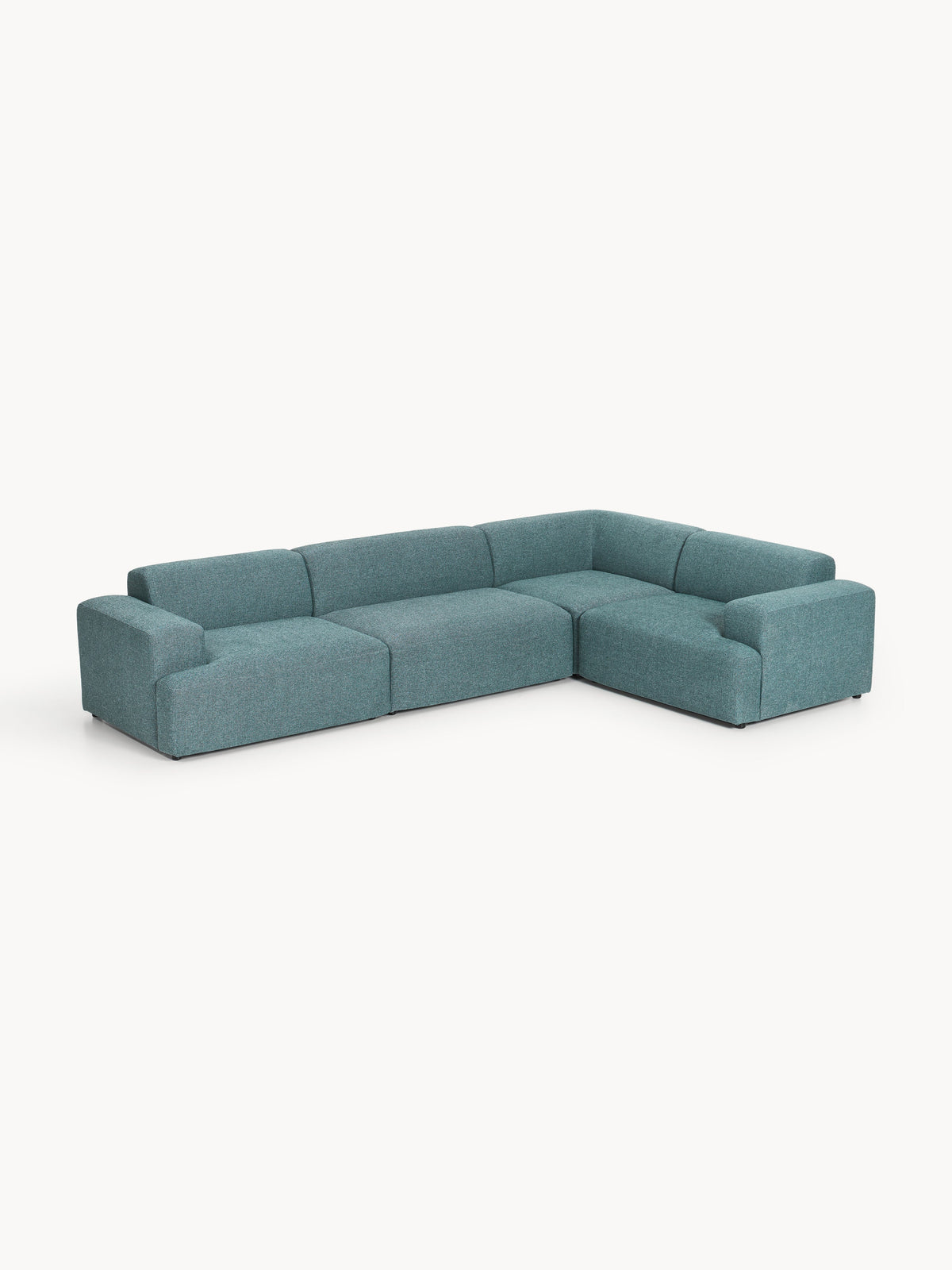 Melva Large Corner Couch, 4-Seater