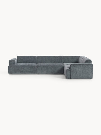 Melva Large Corner Couch, 4-Seater