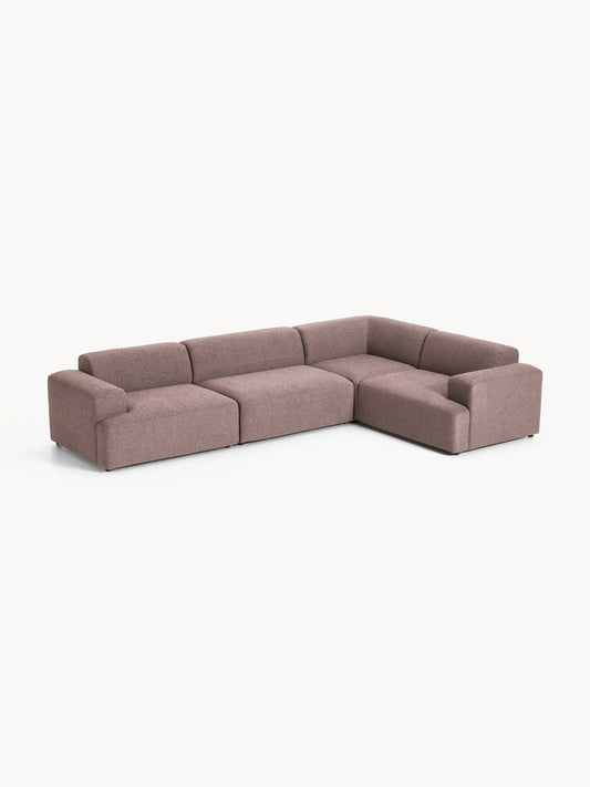 Melva Large Corner Couch, 4-Seater