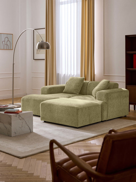 Melva Pouffe, W 99 x D 72 cm