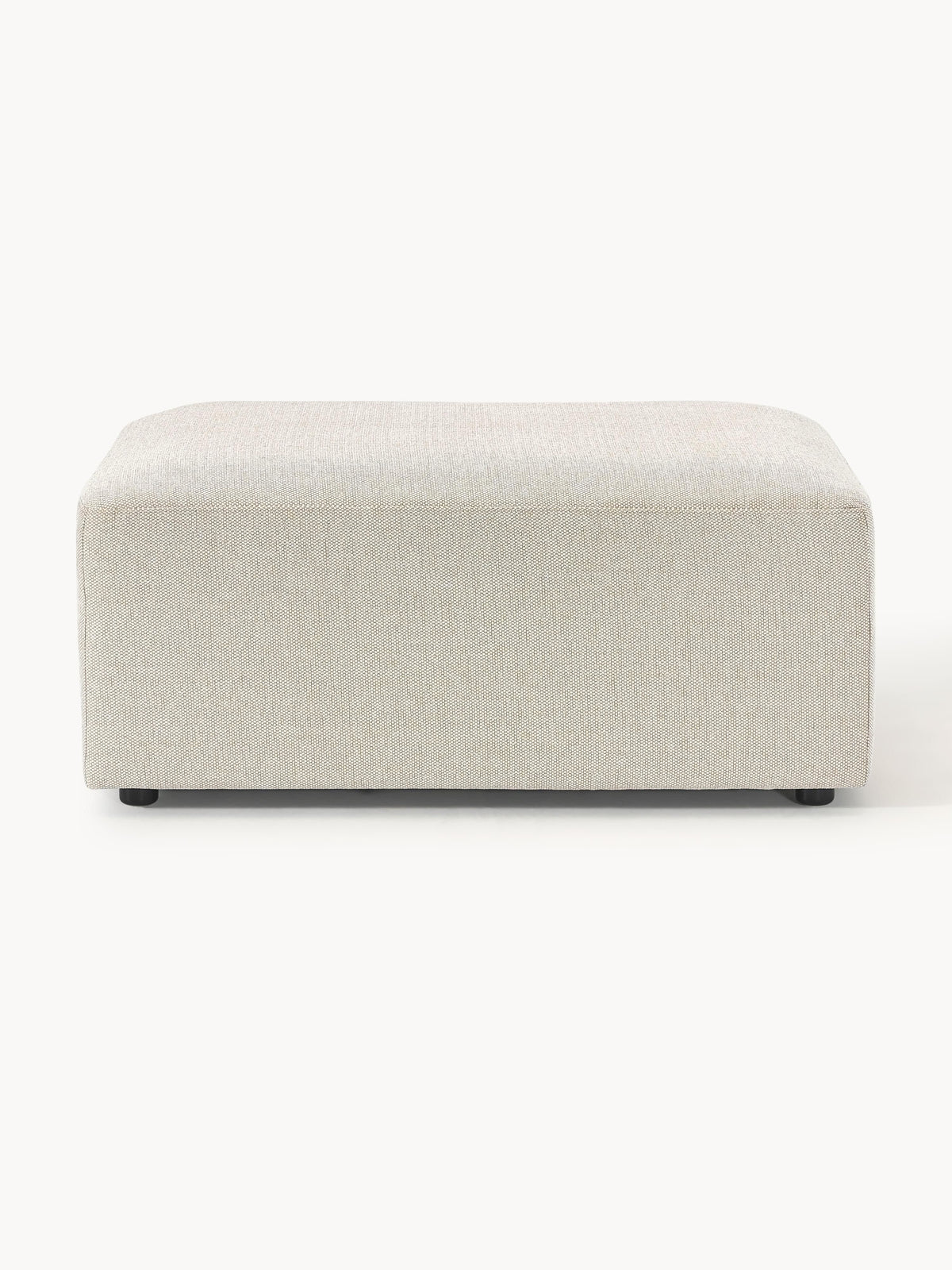 Melva Upholstered Stool, Dimensions W 99 x D 72 cm