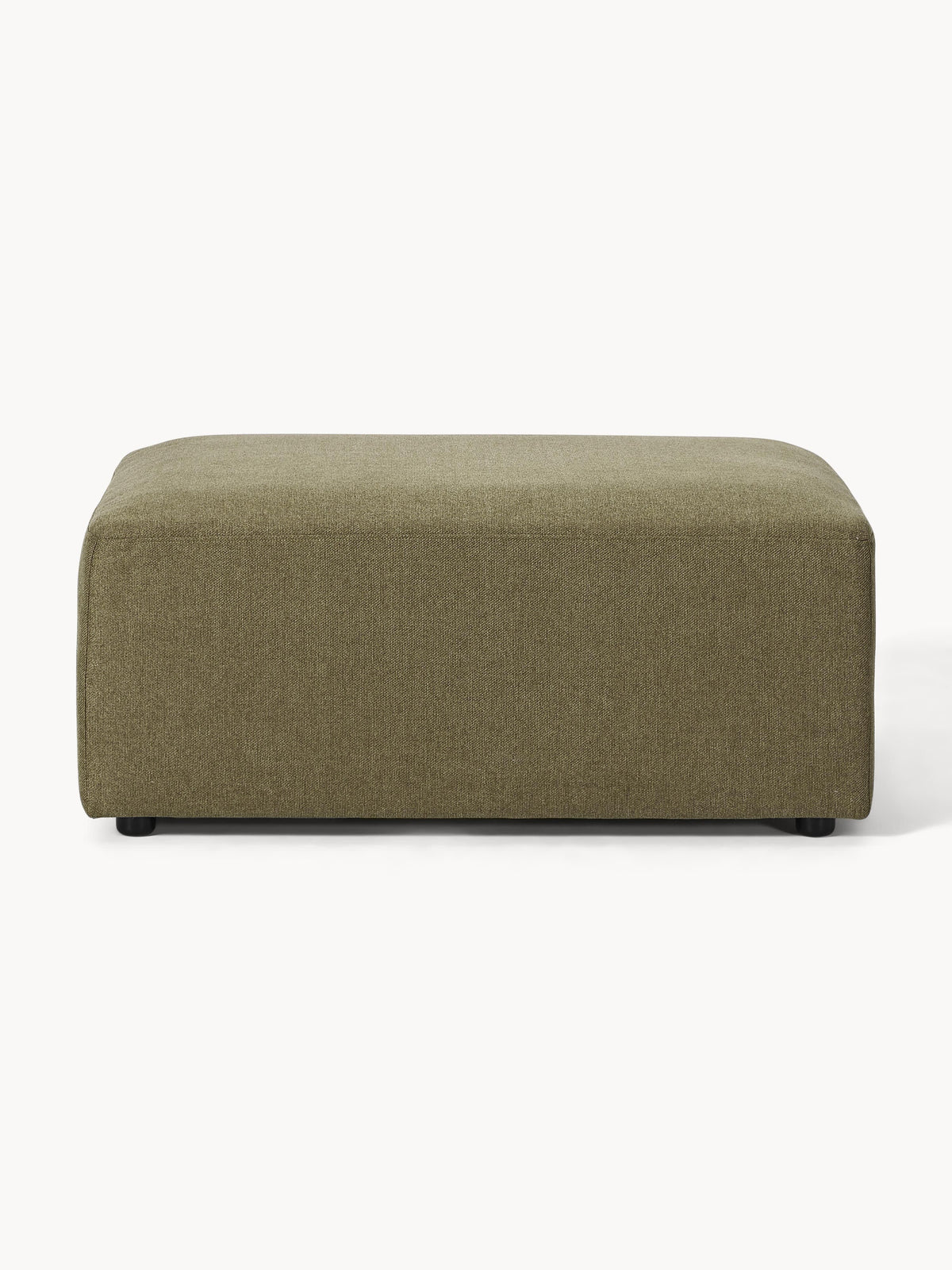 Melva Upholstered Stool, Dimensions W 99 x D 72 cm