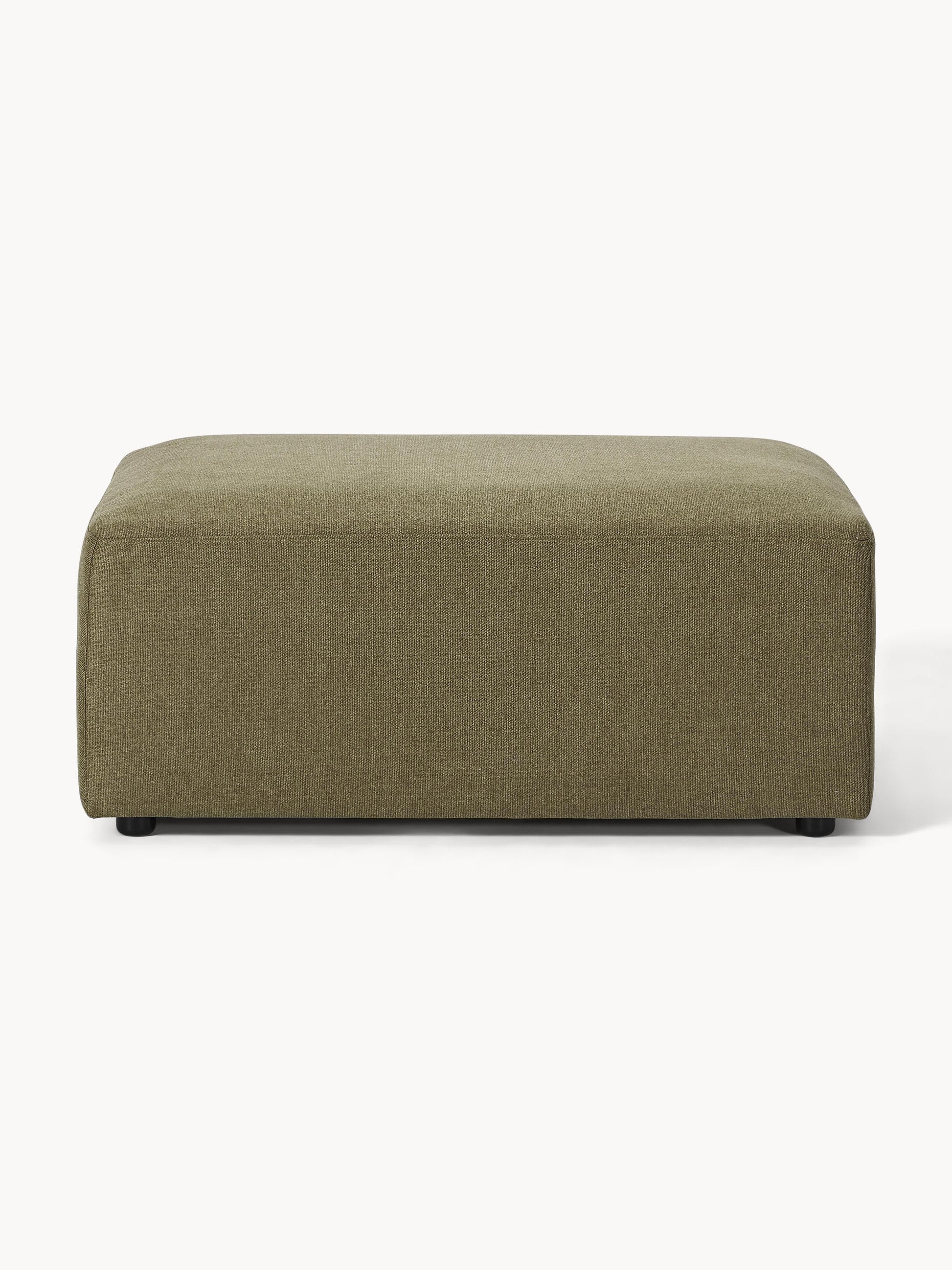 Melva Upholstered Stool, Dimensions W 99 x D 72 cm
