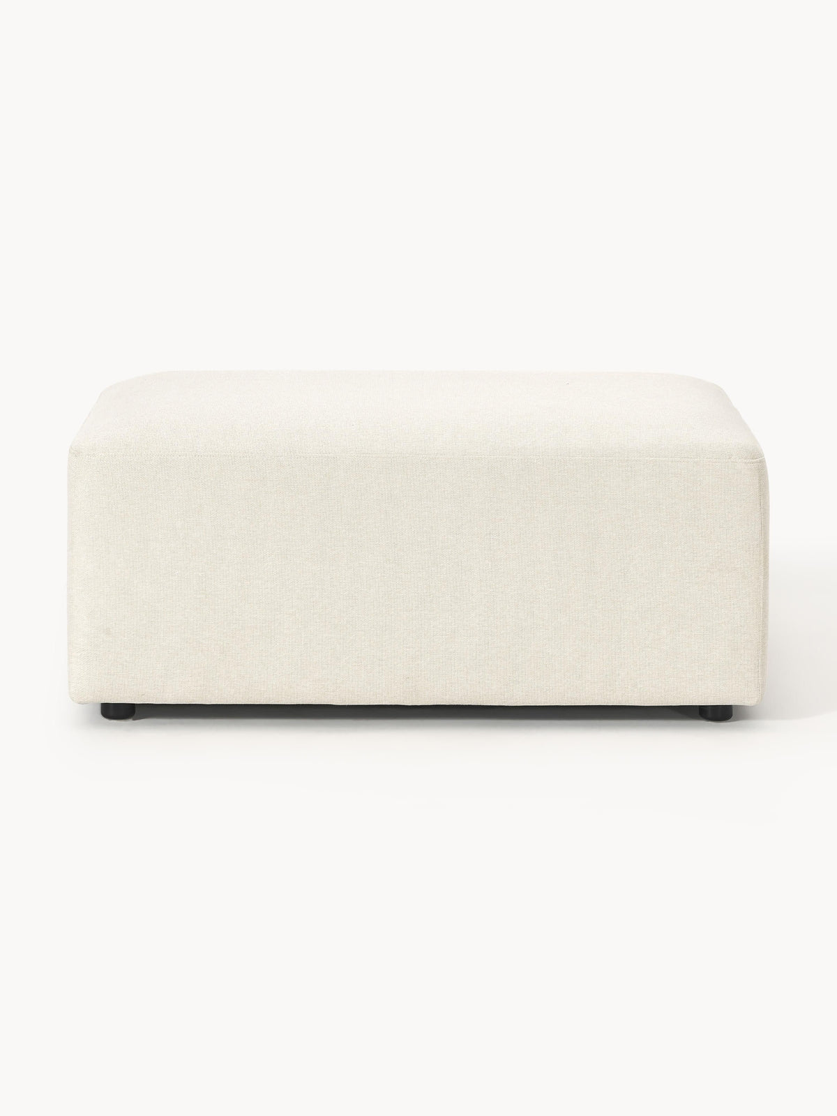 Melva Upholstered Stool, Dimensions W 99 x D 72 cm