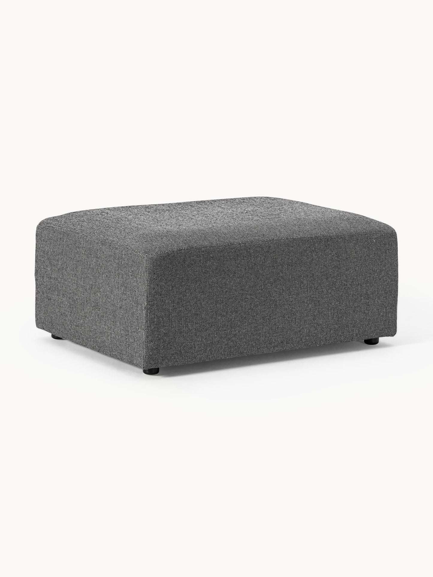 Melva Upholstered Stool, Dimensions W 99 x D 72 cm