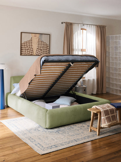 Melva Upholstered Storage Bed Frame