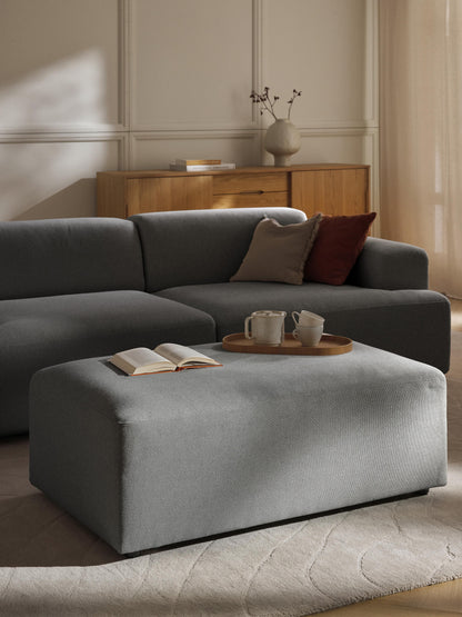 Melva XL Pouffe, W 116 x D 72 cm