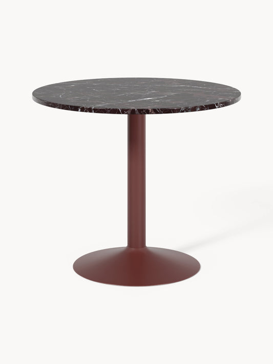 Miley Round Marble Dining Table, Size Ø 90 cm