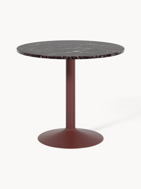 Miley Round Marble Dining Table, Size Ø 90 cm
