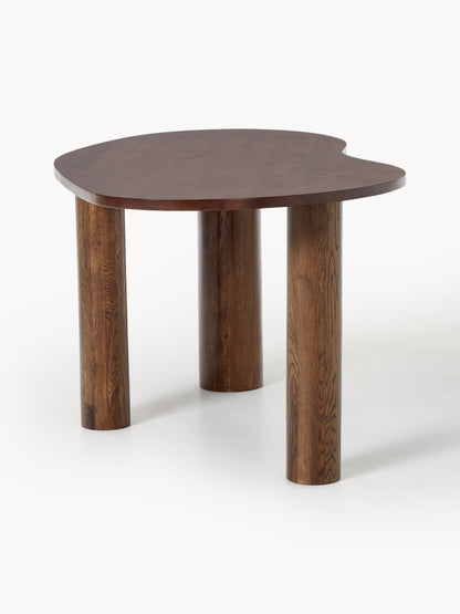 Naruto Dining Table in Oak with Organic Shape, Available in Various Sizes