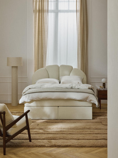 Romia Bed with Box Spring Frame