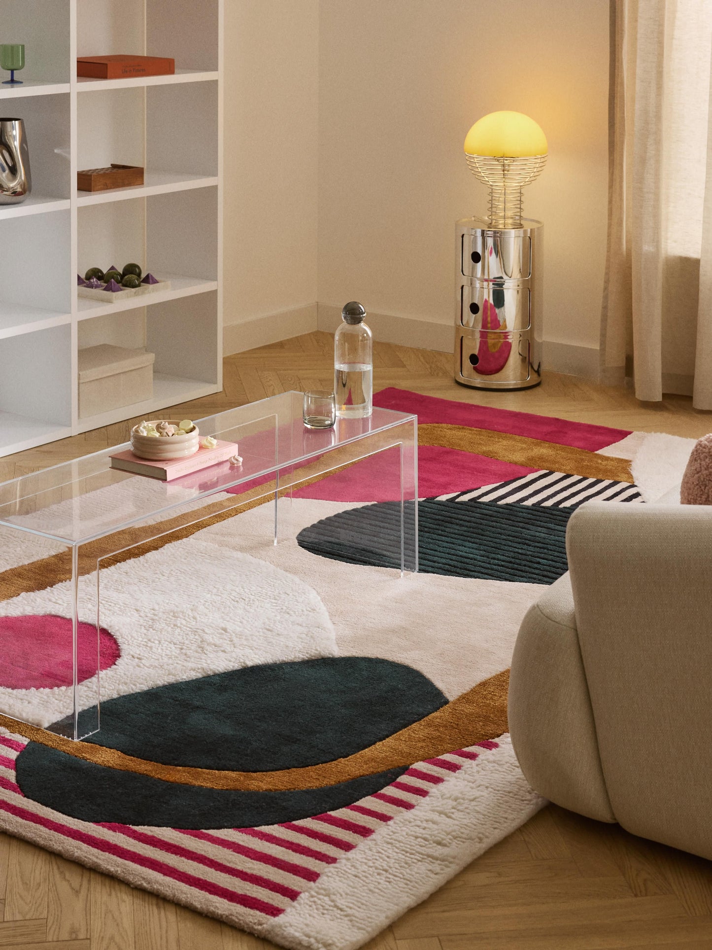Rosco Wool Rug, High-Low Texture, Hand-Tufted