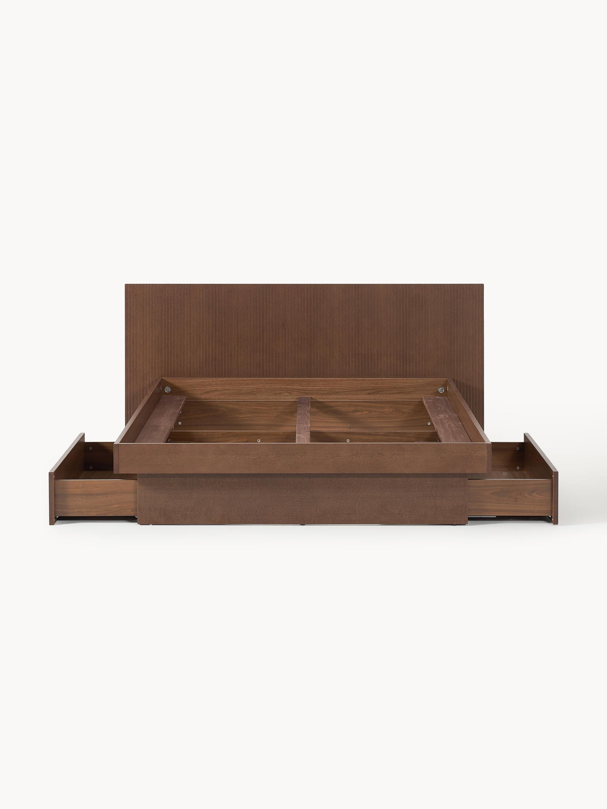 Sato Wooden Bed, Drawers and Headboard