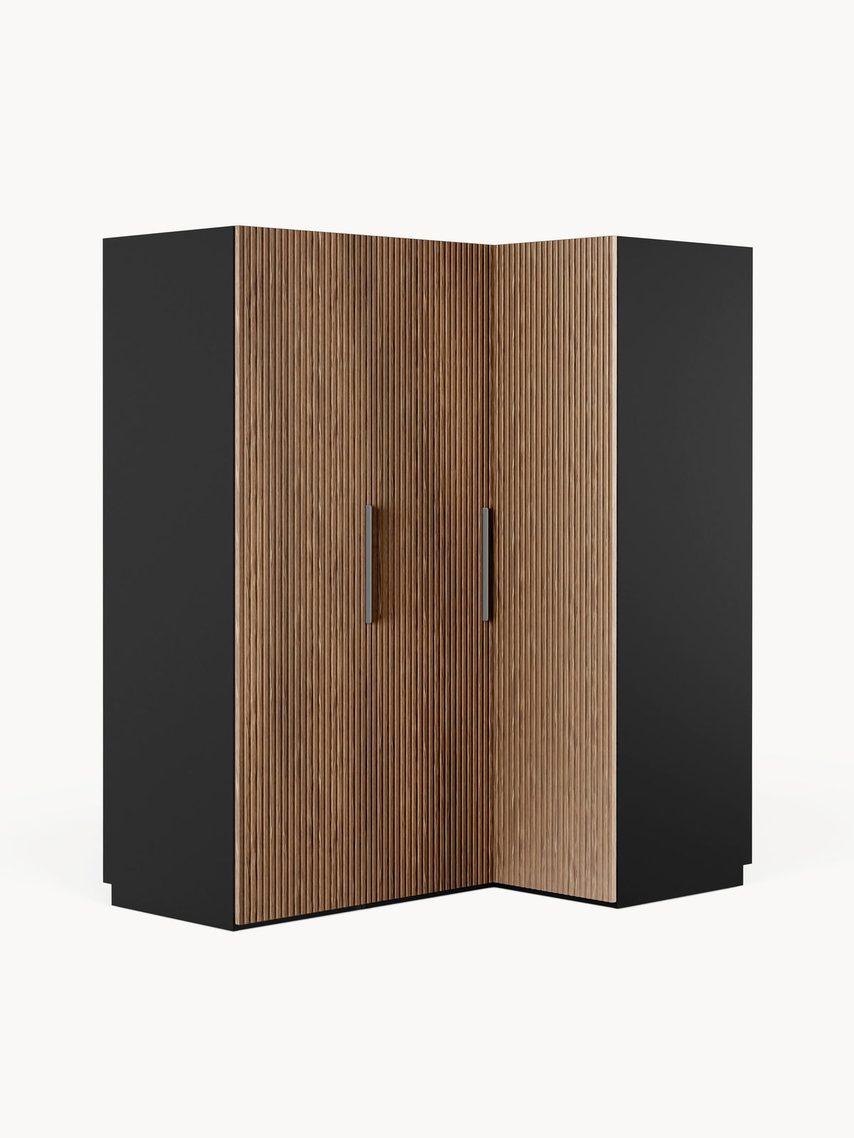 Simone Modular Corner Wardrobe in Various Sizes, 165 cm Wide