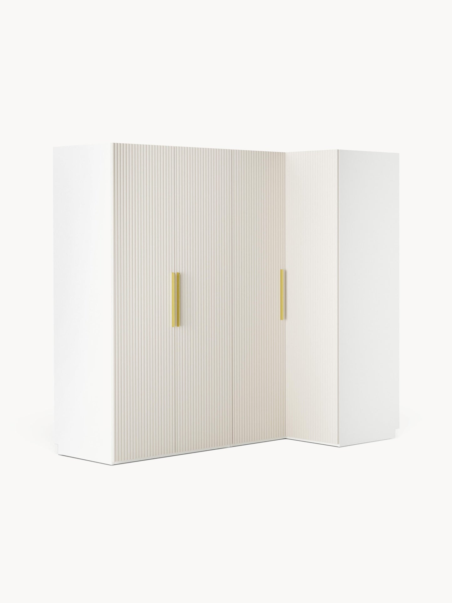 Simone Modular Corner Wardrobe in Various Sizes, 215 cm Wide