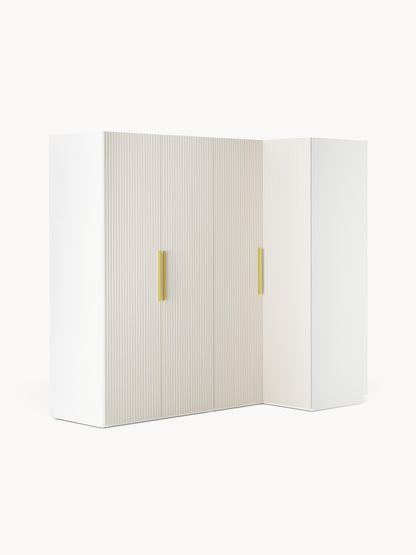Simone Modular Corner Wardrobe in Various Sizes, 215 cm Wide
