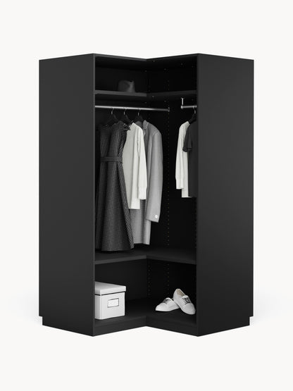 Simone Modular Corner Wardrobe, Measuring 115 cm Wide