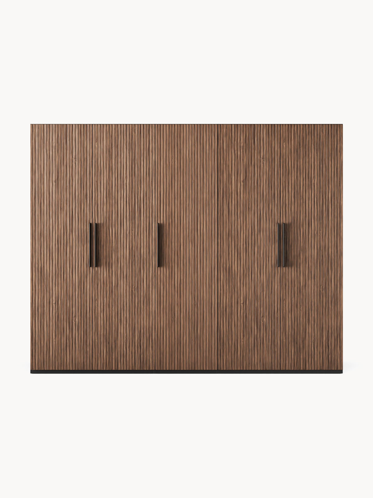 Simone Modular Hinged-Door Wardrobe in Various Sizes, 250 cm Wide