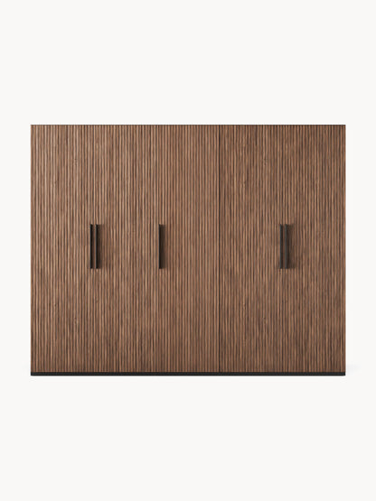 Simone Modular Hinged-Door Wardrobe in Various Sizes, 250 cm Wide