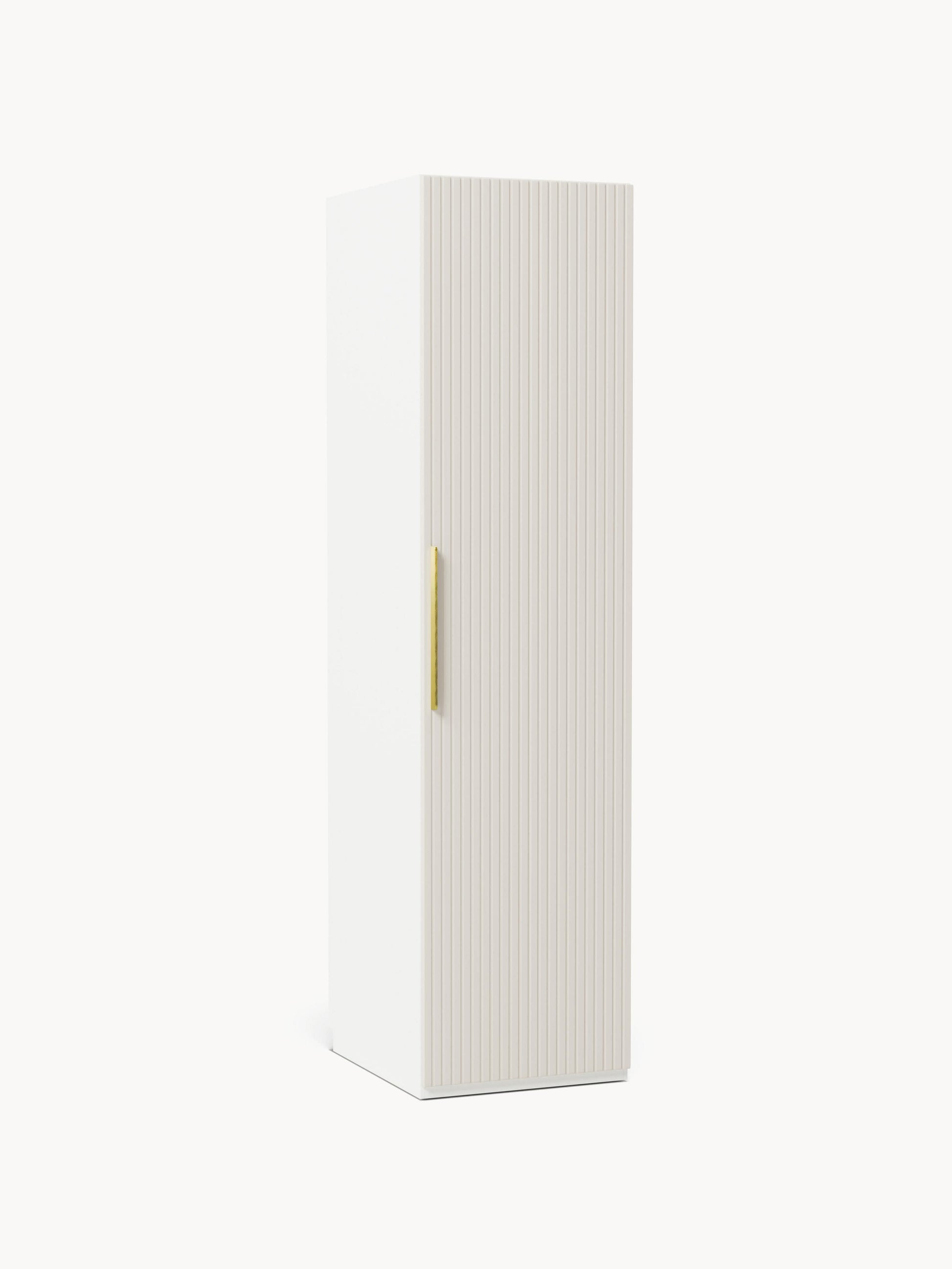 Simone Modular Hinged-Door Wardrobe in Various Sizes, 50 cm Wide