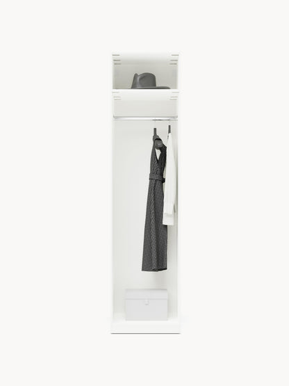 Simone Modular Hinged-Door Wardrobe in Various Sizes, 50 cm Wide