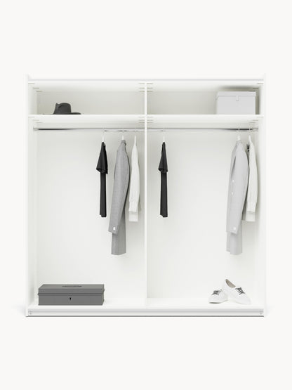 Simone Modular Sliding-Door Wardrobe in Various Sizes, 200 cm Wide