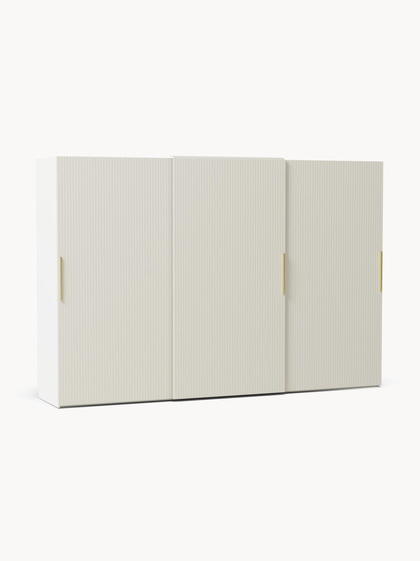 Simone Modular Sliding-Door Wardrobe in Various Sizes, 300 cm Wide