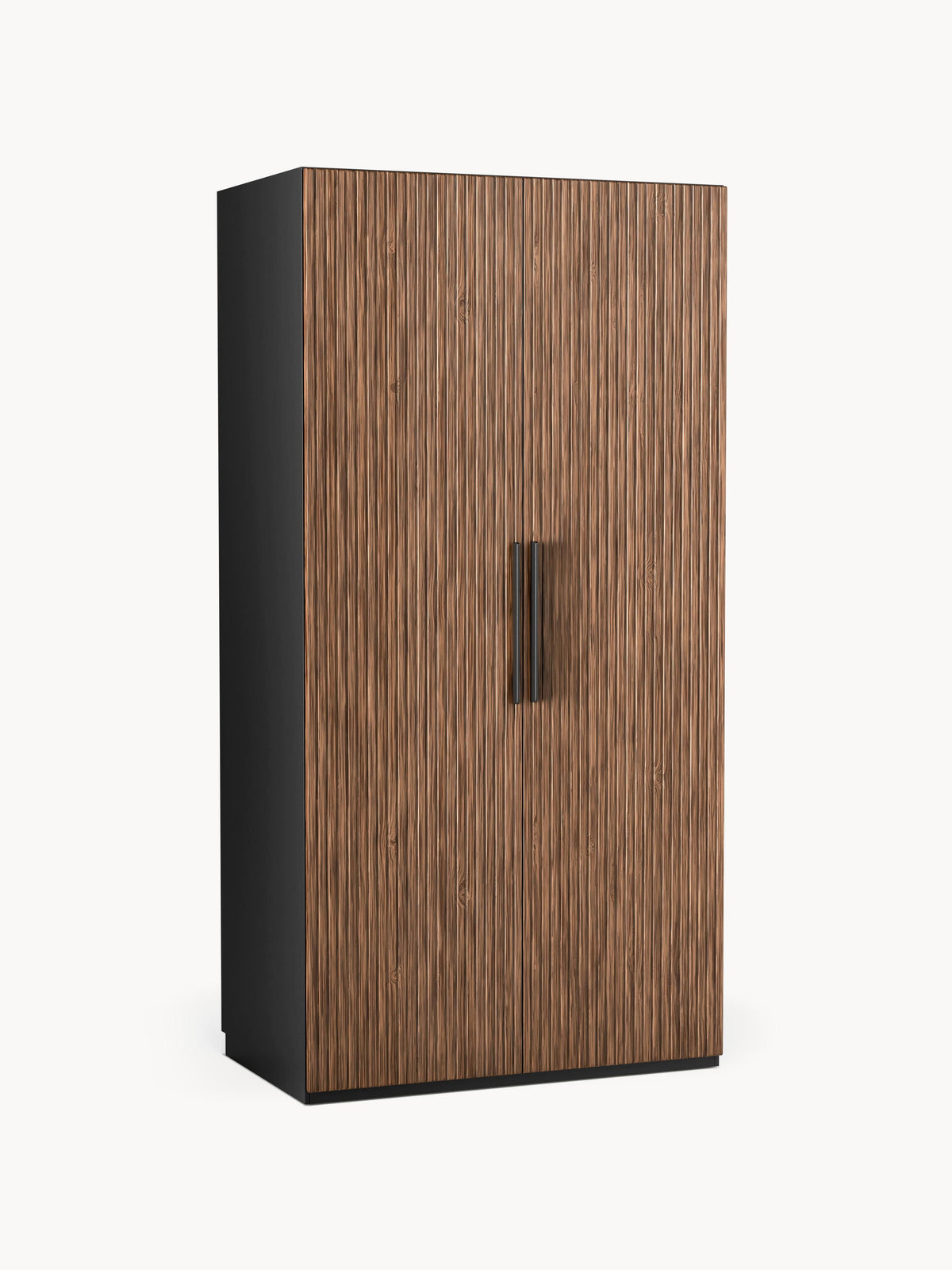 Simone Modular Wardrobe with Hinged Doors, in Various Sizes, 100 cm Wide