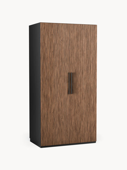 Simone Modular Wardrobe with Hinged Doors, in Various Sizes, 100 cm Wide